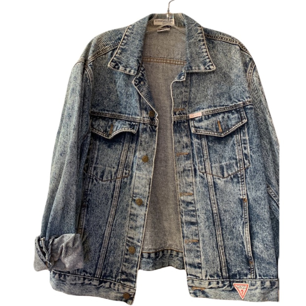 Women’s Guess Ombré Denim Jacket Size L